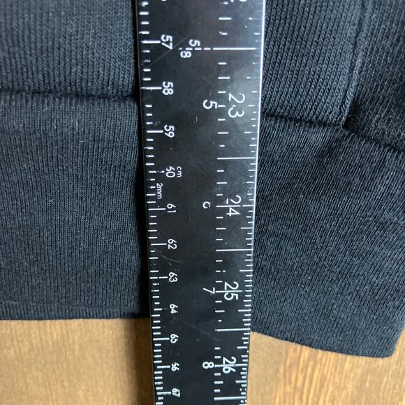 Bella Canvas Unisex Jacket Black Full Zip 'Twitch' Logo Hooded Pockets XSmall - Picture 9 of 12